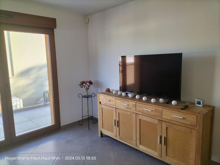 Apartment Einliegerwohnung Hagenthal-le-Haut Esterno foto